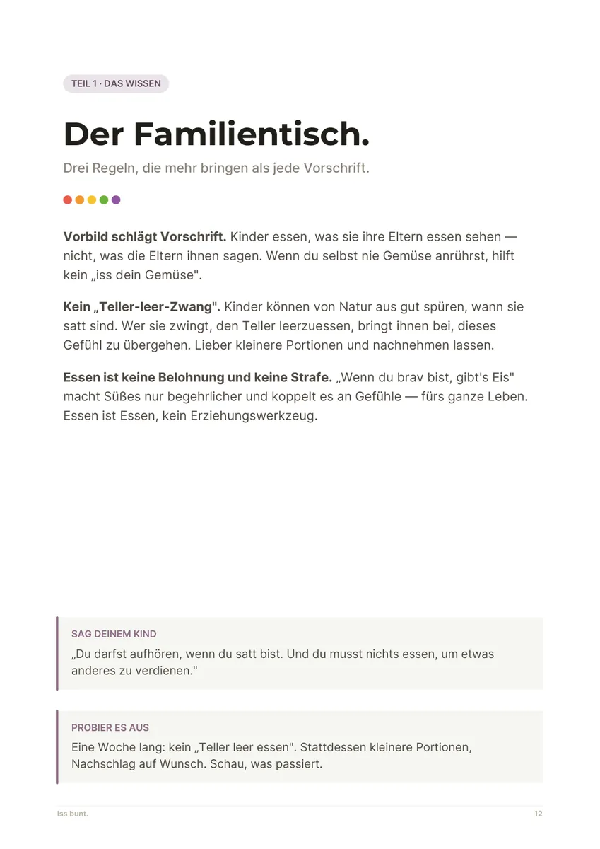 Der Familientisch